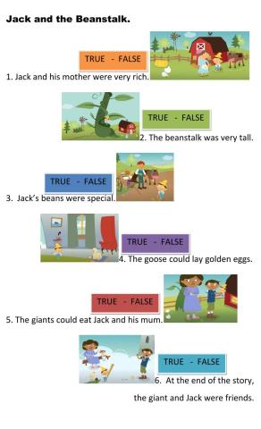 Jack and the beanstalk