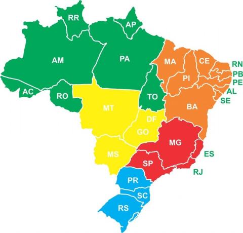 Brazil regions