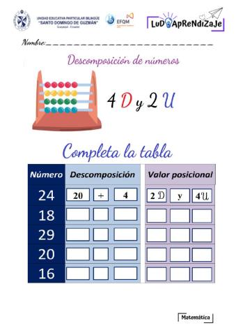 Actividades de retroalimentación