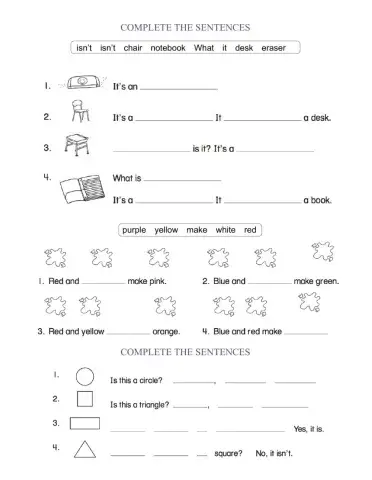 Practice: Colors and Structures