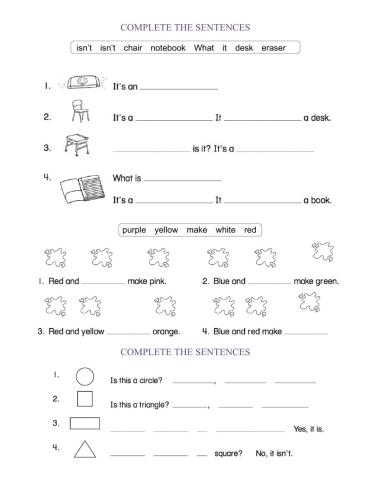 Practice: Colors and Structures