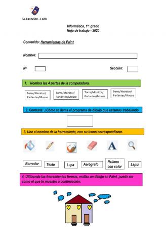 Herramientas de Paint