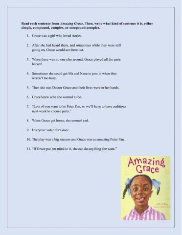 Simple, Compound, Complex, Compound-Complex Sentences