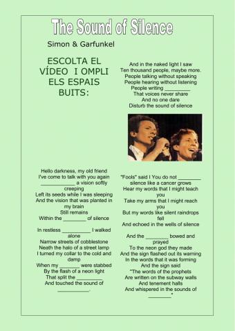 The sound of silence