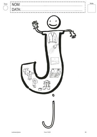 La lletra J