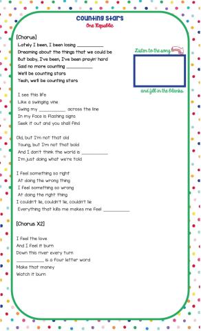 One Republic - Counting Stars