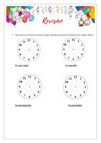 Happy birthday and time