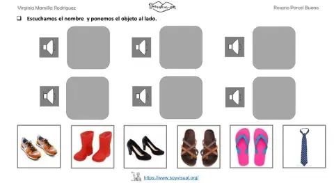 Vocabulario ropa 5 con audio