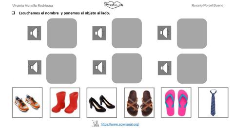 Vocabulario ropa 5 con audio