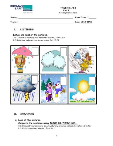 Take shape 1 unit 5 list structure midterm