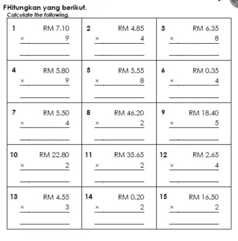 Operasi darab tahun 3