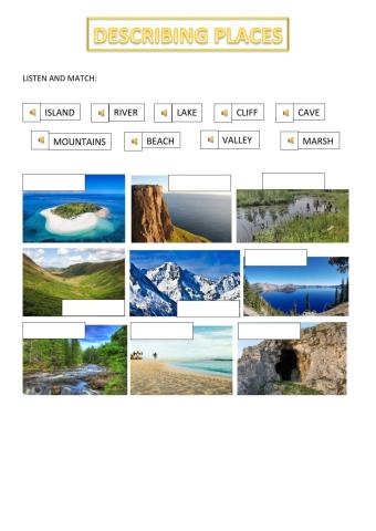 Describing places