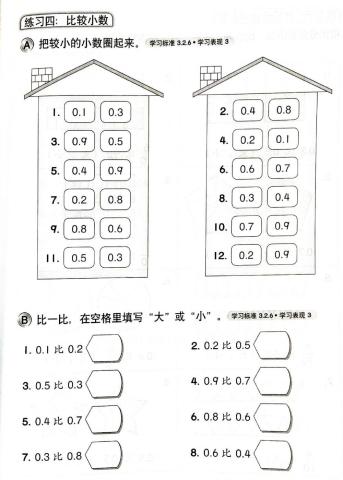 二年级：分数与小数