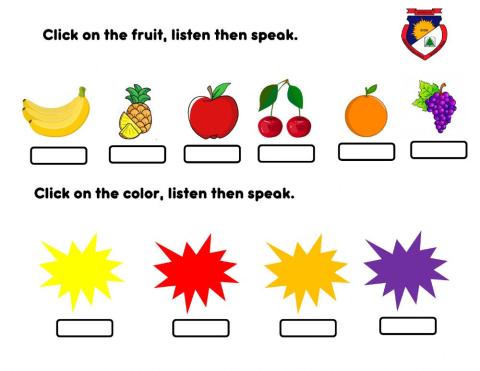 Fruits and Colors