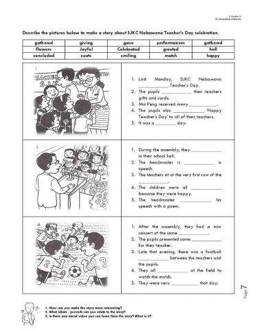 Teacher's day celebration