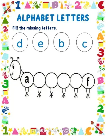 Alphabet letters
