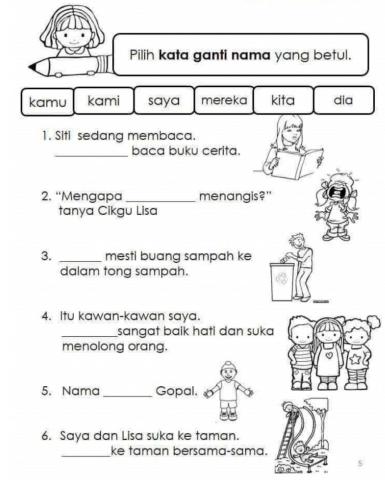 Kata Ganti Nama Diri 1
