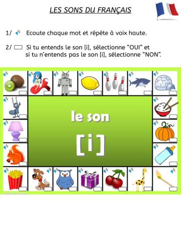 Le son (i)