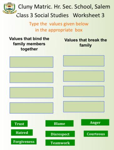 Values- Family