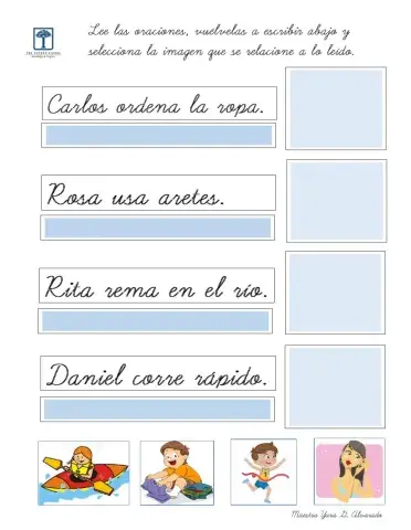 Oraciones con letra r