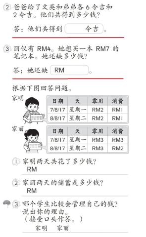 经济来源和储蓄(习题2)