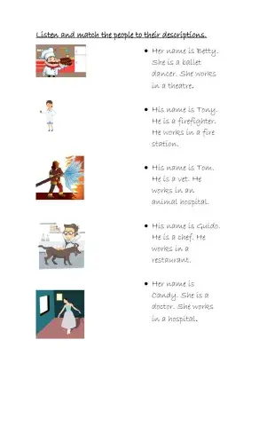 Jobs and professions