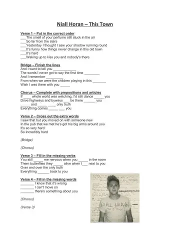 This town - Niall Horan