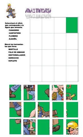 Las herramientas en las profesiones