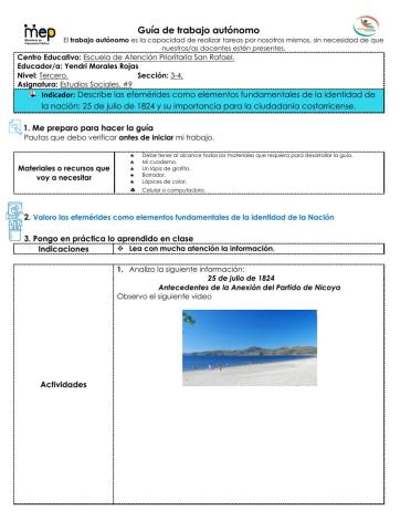 Anexión Partido de Nicoya