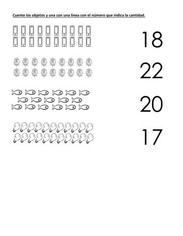Números del 1 al 20