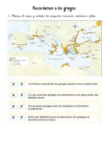 Relieve y ciudad griega