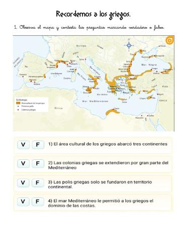 Relieve y ciudad griega