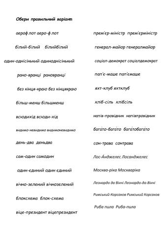 Складні слова