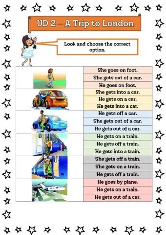 A Trip to London - 5º UD 2 Ficha 6