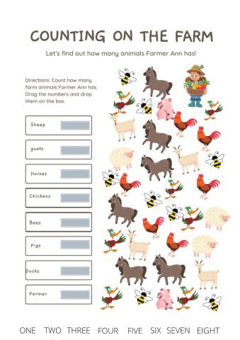 Counting farm animals