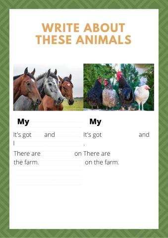 Read and choose:Animal farms