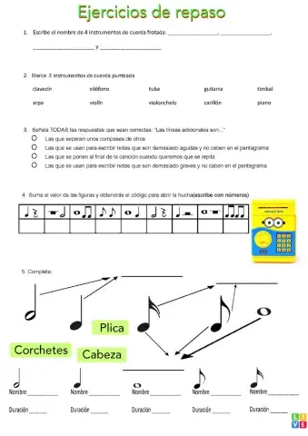 Ejercicios de repaso