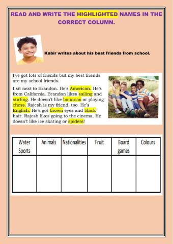 Friendship Day Activity