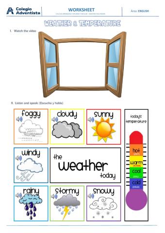 Weather & temperature