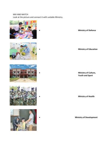 Mix and match - Ministry