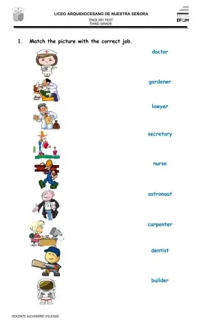 Jobs and occupations