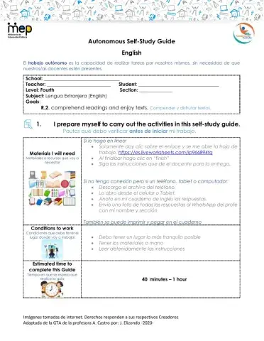 Semana 20 al 24 de Julio Cuarto