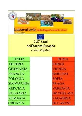 Stati e capitali eu