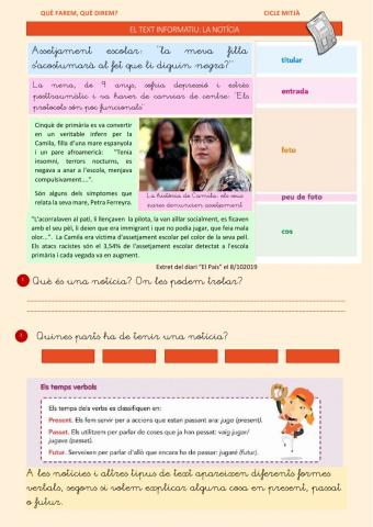 La notícia: racisme