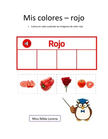 Color Rojo