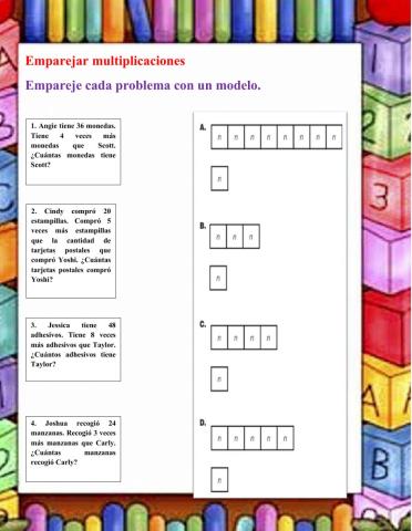Comparación de multiplicaciones