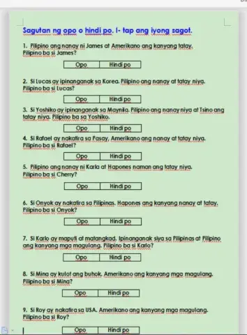 Ako at Ikaw ay Pilipino