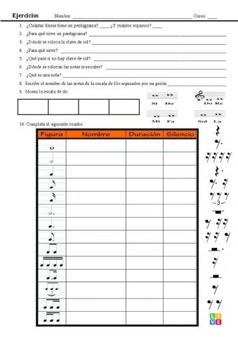Ejercicios de repaso