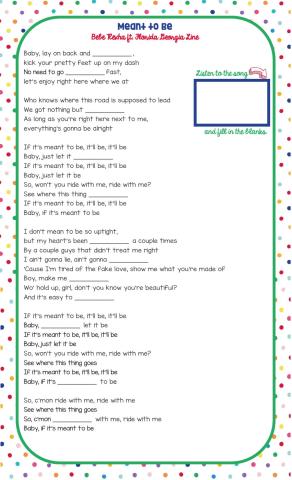 Bebe Rexha ft. Florida Georgia Line  - Meant to Be