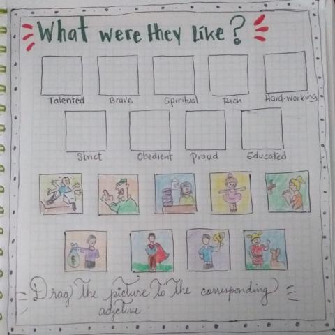 Personality adjectives